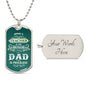 To My Teacher Dad Tag