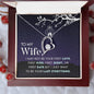 To My Wife Forever Love Necklace