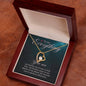 To My Girlfriend Forever Love Necklace