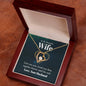 To My Beautiful Wife Forever Love Necklace
