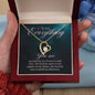 To My Girlfriend Forever Love Necklace