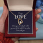 To My Love Forever Love Necklace