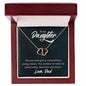 To My Daughter Everlasting Love Necklace