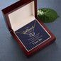 To My Girlfriend Everlasting Love Necklace