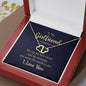 To My Girlfriend Everlasting Love Necklace