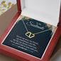 To My Soulmate Everlasting Love Necklace