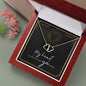 My Heart is Wherever You Are Everlasting Love Necklace