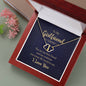 To My Girlfriend Everlasting Love Necklace