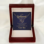 To My Girlfriend Everlasting Love Necklace