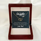 To My Daughter Everlasting Love Necklace