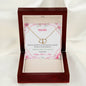 I Love You Mom Everlasting Love Gold Necklace