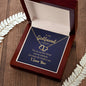 To My Girlfriend Everlasting Love Necklace