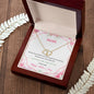 I Love You Mom Everlasting Love Gold Necklace