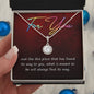 To My Girlfriend Eternal Hope Necklace