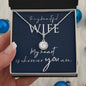 To My Beautiful Wife Eternal Hope Necklace