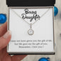 To My Daughter Eternal Hope Necklace