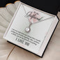 To My Girlfriend I Love You Best Gift For Love Necklace