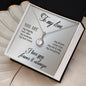 To My Love Gift For Jewellry with Message Card