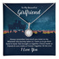 To My Beautiful Girlfriend Eternal Hope Necklace