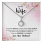 Wife Lover Surprising Anniversary Best Gift Necklace