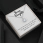 To My Daughter Eternal Hope Necklace