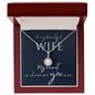To My Beautiful Wife Eternal Hope Necklace