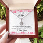 To My Beautiful Wife Gift Jewelry