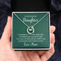 To My Wonderful Daughter Lucky In Love Pendent