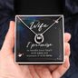 To My Wife Lucky In Love Necklace