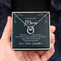 To My Amazing Mom Lucky In Love Necklace