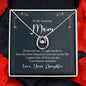 To My Amazing Mom Lucky In Love Necklace