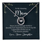 To My Amazing Mom Lucky In Love Necklace
