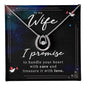 To My Wife Lucky In Love Necklace