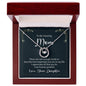 To My Amazing Mom Lucky In Love Necklace