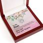 To My Mom Lucky In Love Women's Necklace