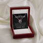 To My Girlfriend Lucky In Love Necklace