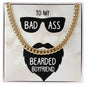 To My Boyfriend Cuban Link Chain