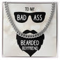 To My Boyfriend Cuban Link Chain