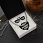 To My Bearded Hubby Cuban Link Chain