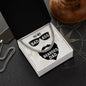 To My Bearded Dad Cuban Link Chain