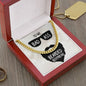 To My Boyfriend Cuban Link Chain