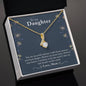 To My Daughter Alluring Beauty Necklace