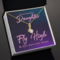 To My Beautiful Daughter Alluring Beauty Necklace