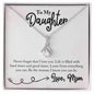 To My Daughter Alluring Beauty Necklace