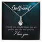To My Girlfriend Alluring Beauty Necklace