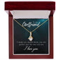 To My Girlfriend Alluring Beauty Necklace