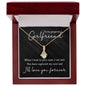 To My Gorgeous Girlfriend Alluring Beauty Necklace
