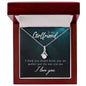 To My Girlfriend Alluring Beauty Necklace