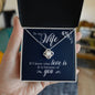 To My Wife Love Knot Necklace