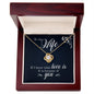 To My Wife Love Knot Necklace